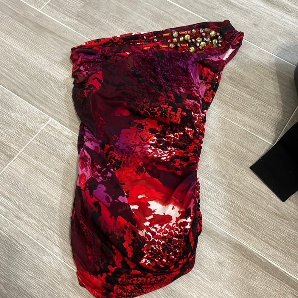 One shoulder blouse Y2K